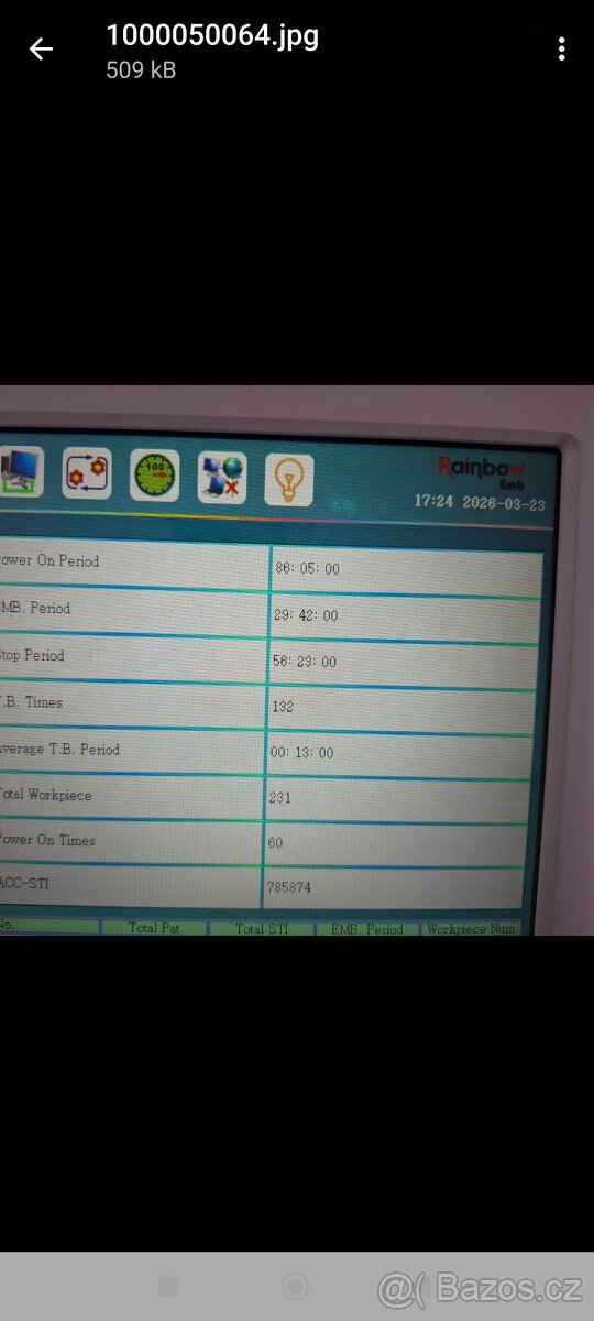 Vyšívací stroj Rainbow RBE2235 - 7