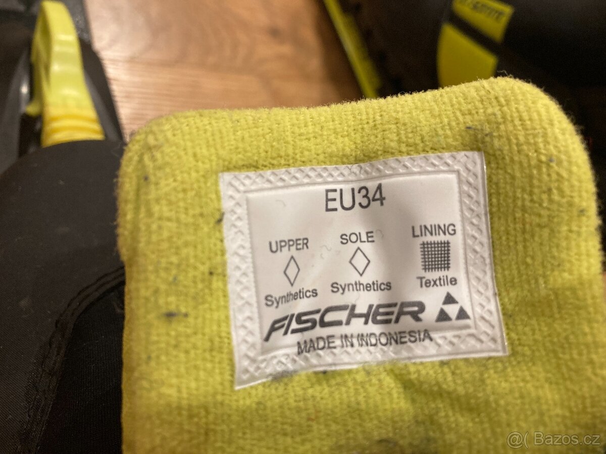 Rezervace -Dětské běžky Fischer skin 130, boty Boty 34 - 7