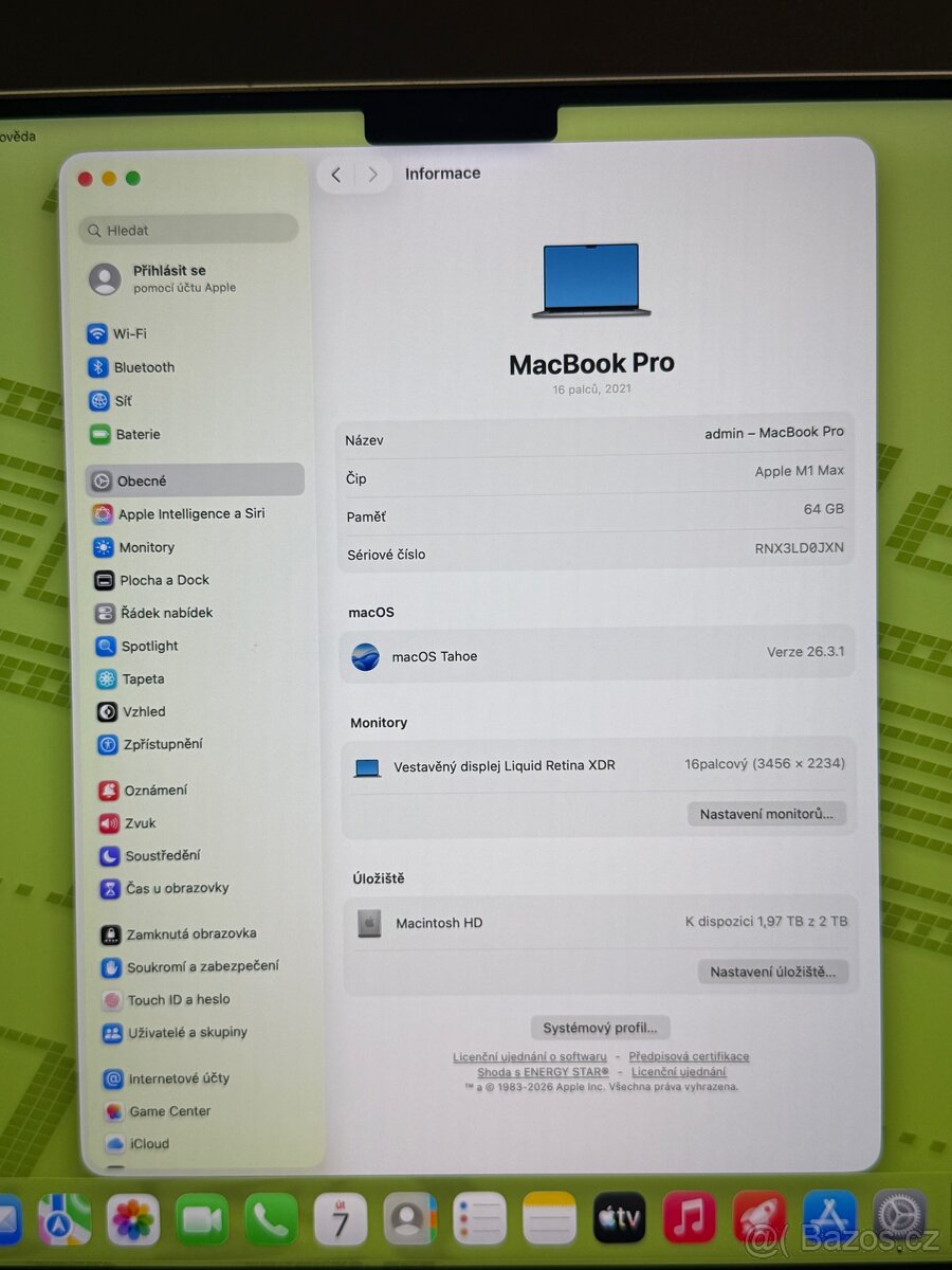 MacBook PRO 16” 2021 M1 MAX - 7