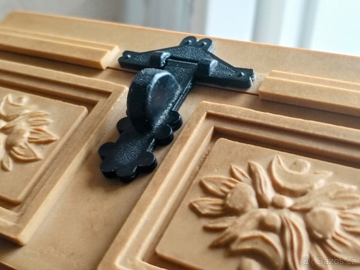 Krásná vintage hrací krabička na poklady SMER ČSSR hrající - 7