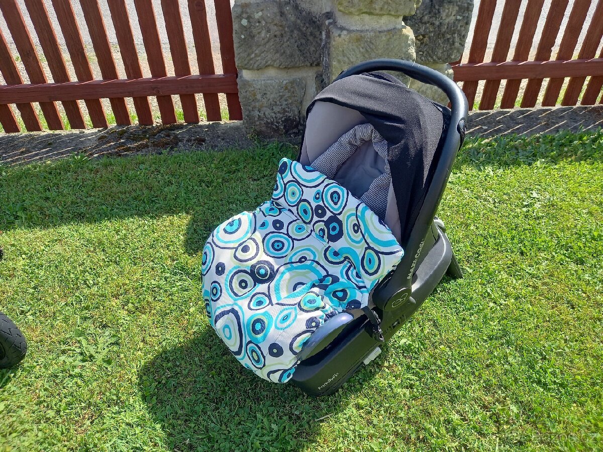 Kombinovaný kočárek Dorjan (vajíčko MaxiCosi se základnou) - 7