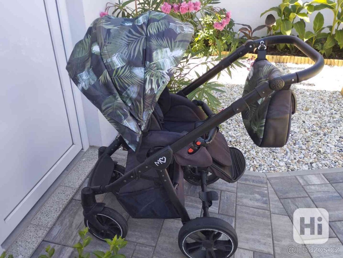 Kočárek Active Mommy Jungle 2v1,vybavení,autosedačka Cybex - 7