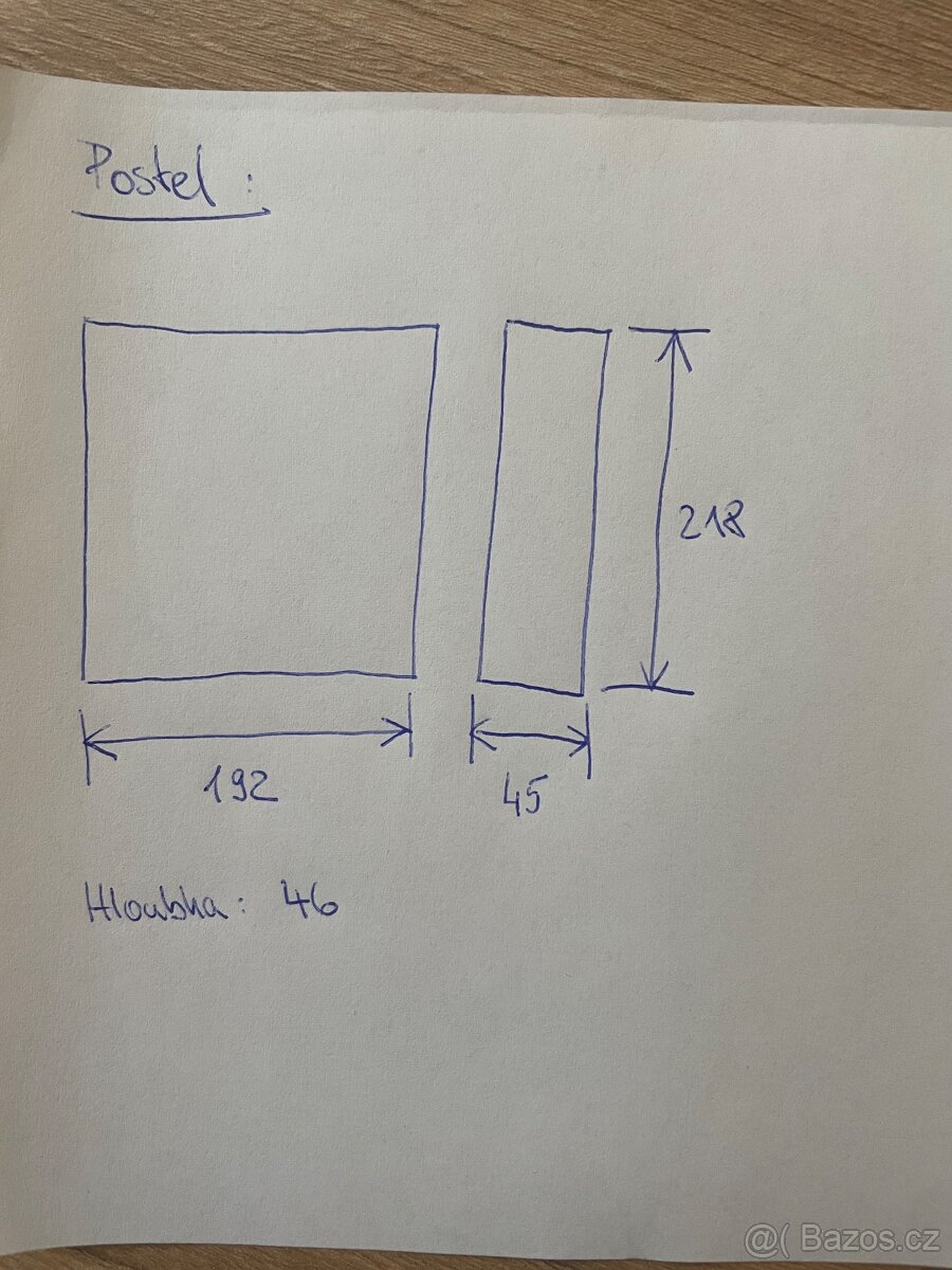 Sklapeci postel BED CONCEPT 180x200 - 7