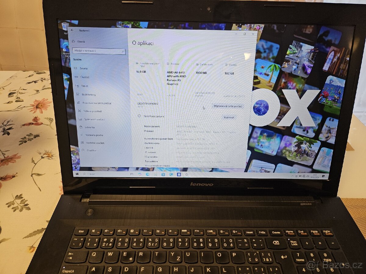 Notebook Lenovo 16GB RAM - 7