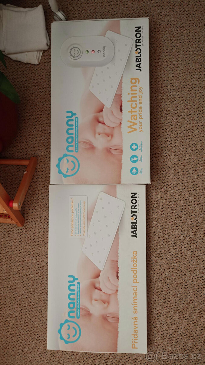 Odsávačka+váha+monitor dechu+postýlka+chůvička. - 7