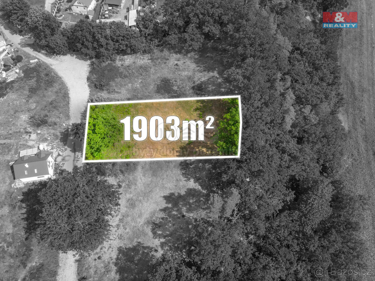 Prodej pozemku k bydlení, 1903 m², Holany - 7