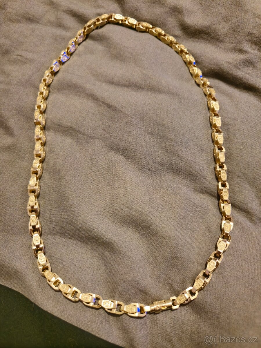 Zlatý řetízek Philipp Plein 100g - 7