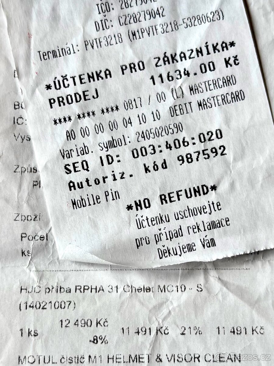 Přilba HJC RPHA 31 Chelet MC10 - S - 7