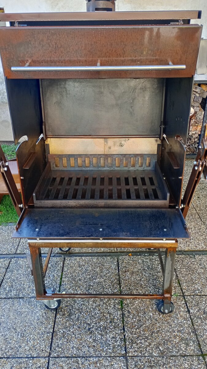 Multifunkční gril corten ocel - 7