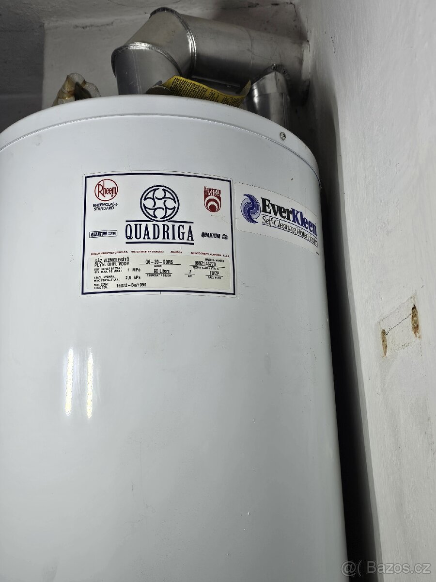 Plynový bojler QUADRIGA 80 l, 7kw - 7