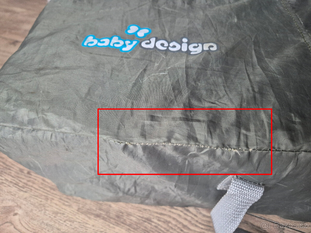Dětská cestovní postýlka Baby Design 120x60 - 7
