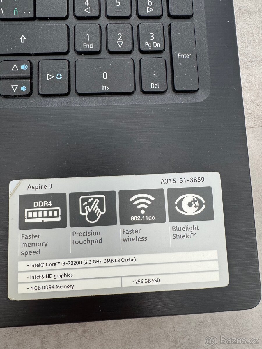 Notebook ACER Aspire - 7