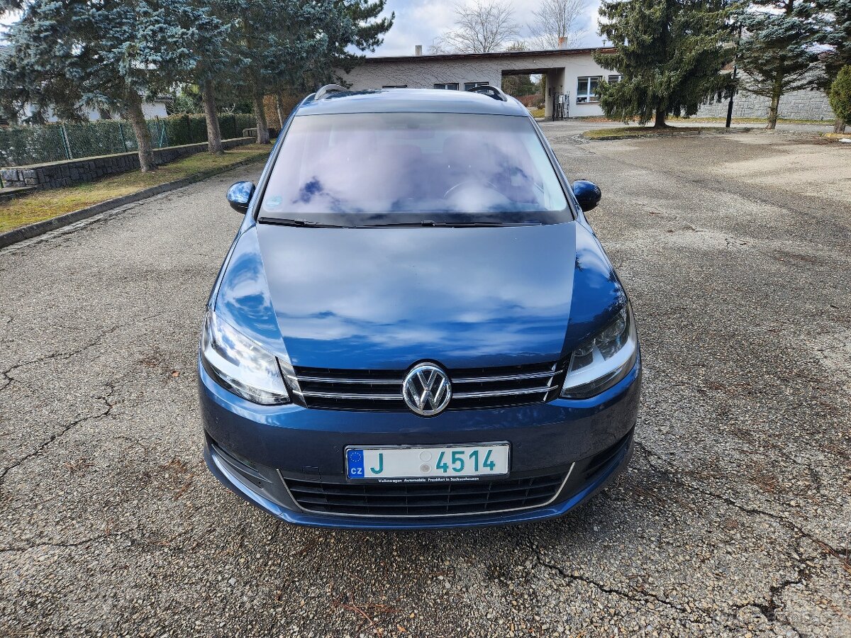 VW Sharan DSG r.2016 Facelift, 7 míst, 175.000km, el.dveře - 7