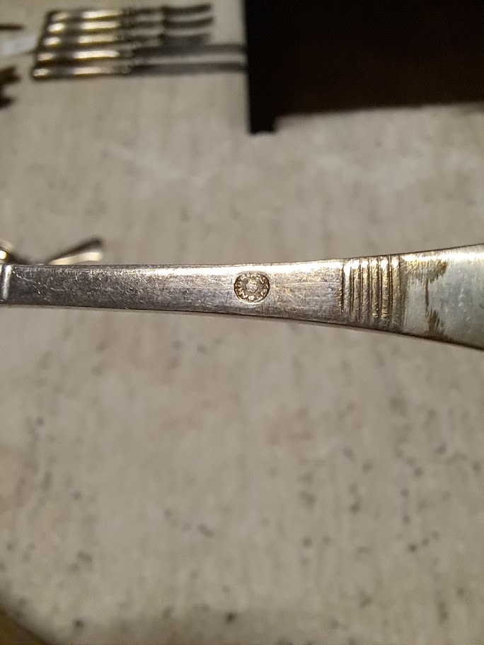 starožitné jídelní příbory - 7