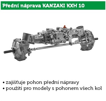 SECO Starjet P4 4x4 23HP - zahradní traktor - 7