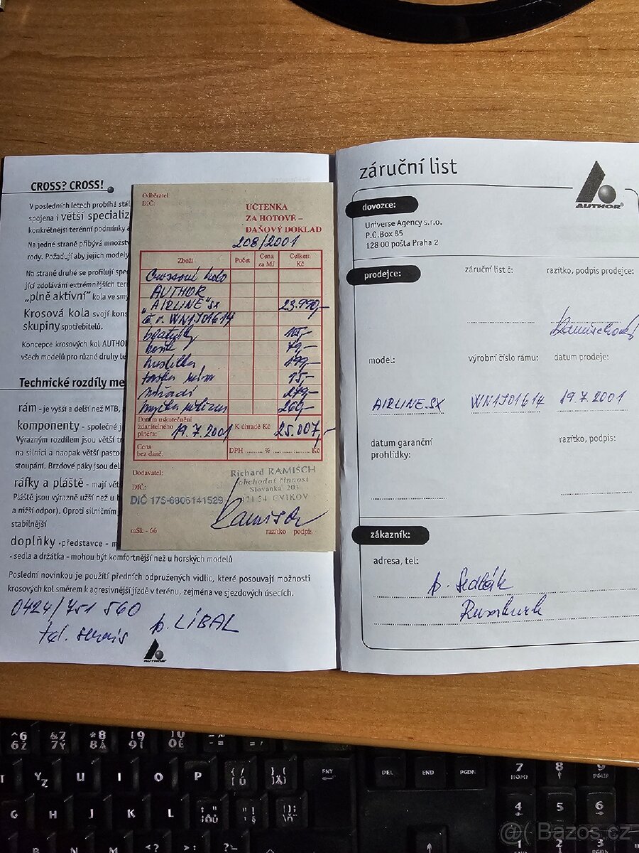 Krosové Jízdní kolo AUTHOR AIRLINE-SX - 7