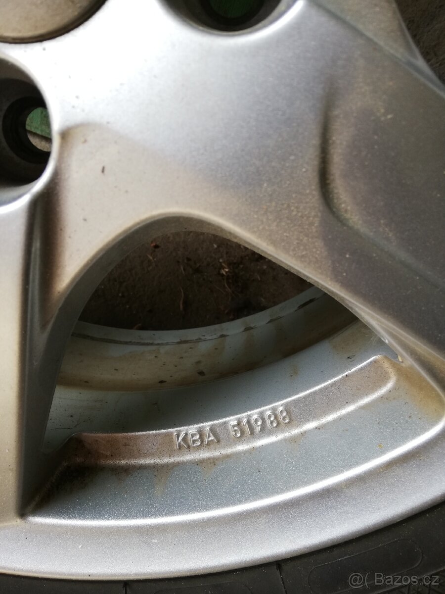 Zimní kola vyvážená jen nasadit rozměry vyz foto - 7