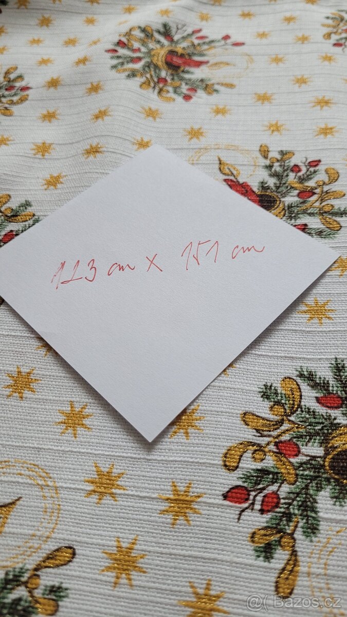 Vánoční ubrusy, dečky, prostírání - 7