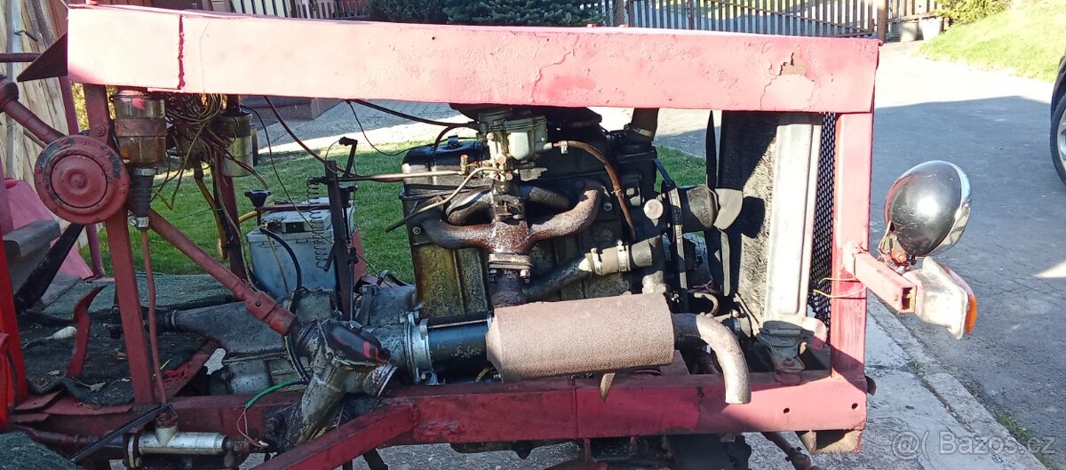 Malotraktor domácí výroby - 7