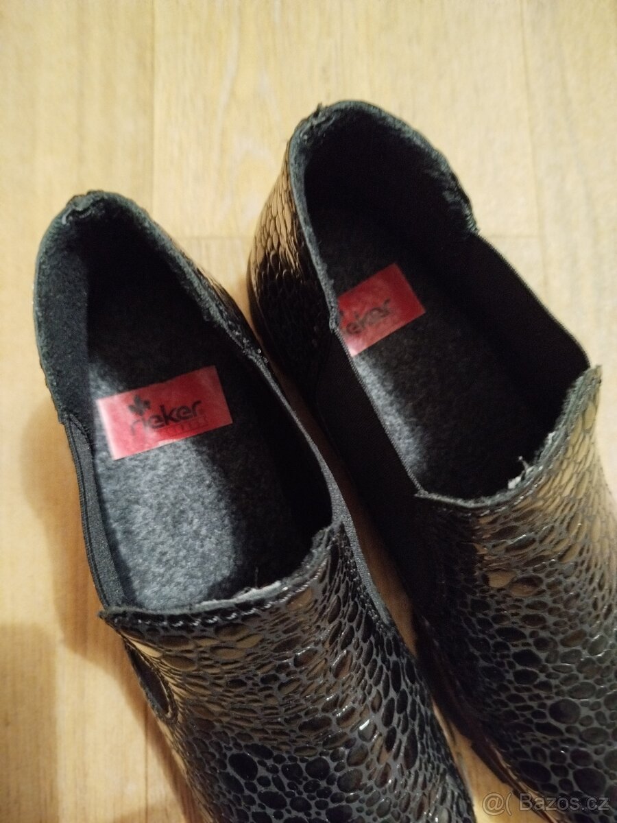 Boty na podzim/jaro Rieker, vel. 38 - 7