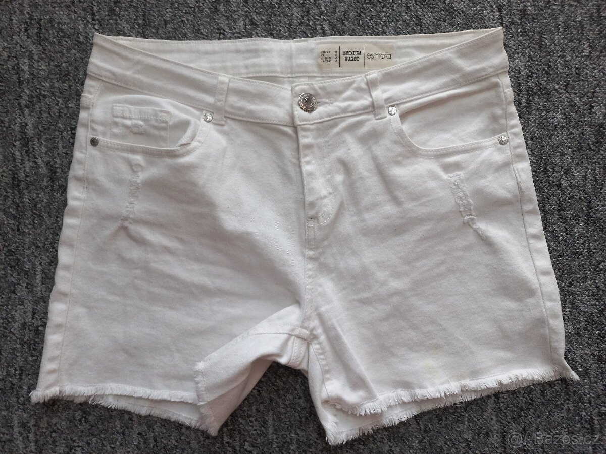 Riflové kraťasy vel.36, 1+1 zdarma - 7