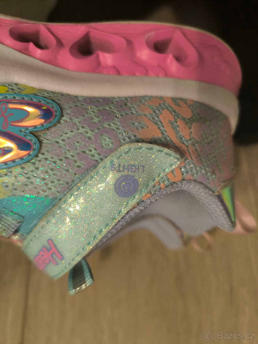Dětská svítící obuv Skechers vel. 31 - 7