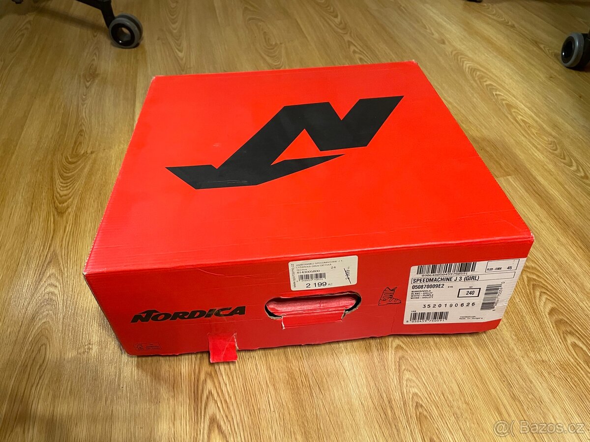 Dívčí lyžáky Nordica Speedmachine j3 24-24.5 (cca EU 38) - 7