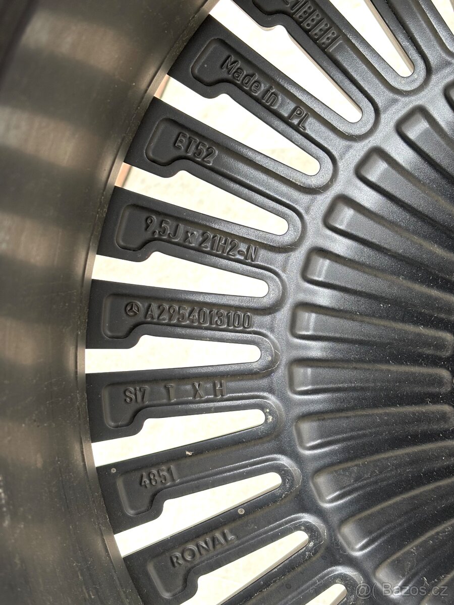 Mercedes Eqe53 AMG Mercedes R21 Alu Kola Originál - 7