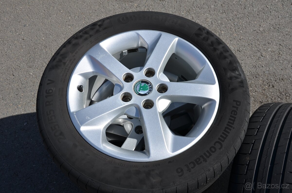 Škoda Octavia 2 facelift - letní alu 16" "PROXIMA" - 7