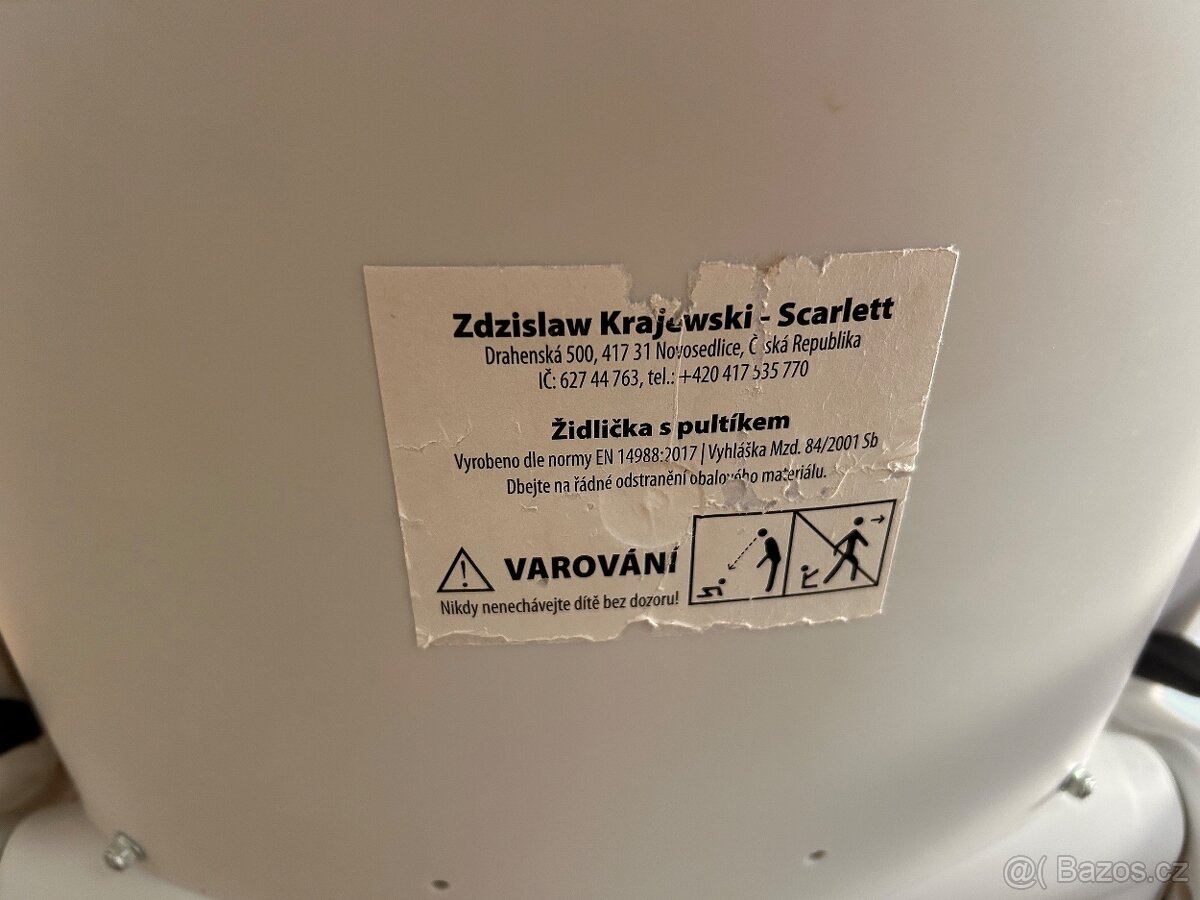 Jídelní židlička Scarlett Rosa - 7