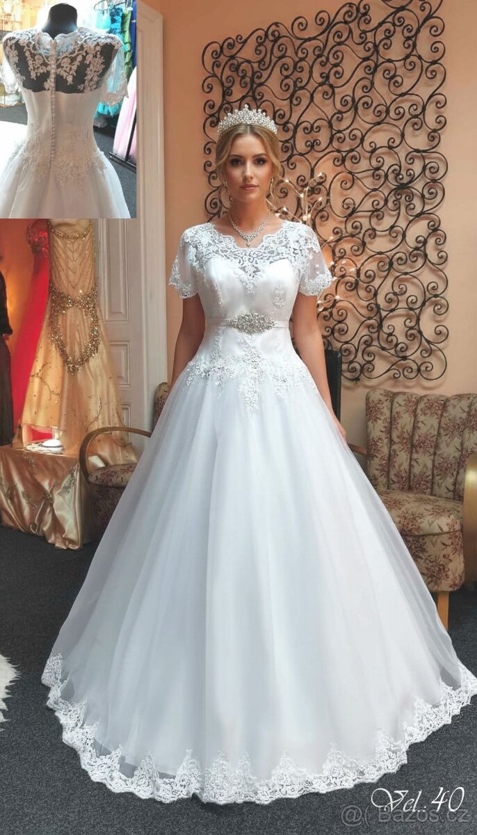 SVATEBNÍ ŠATY DO TANEČNÍCH-výprodej - 7