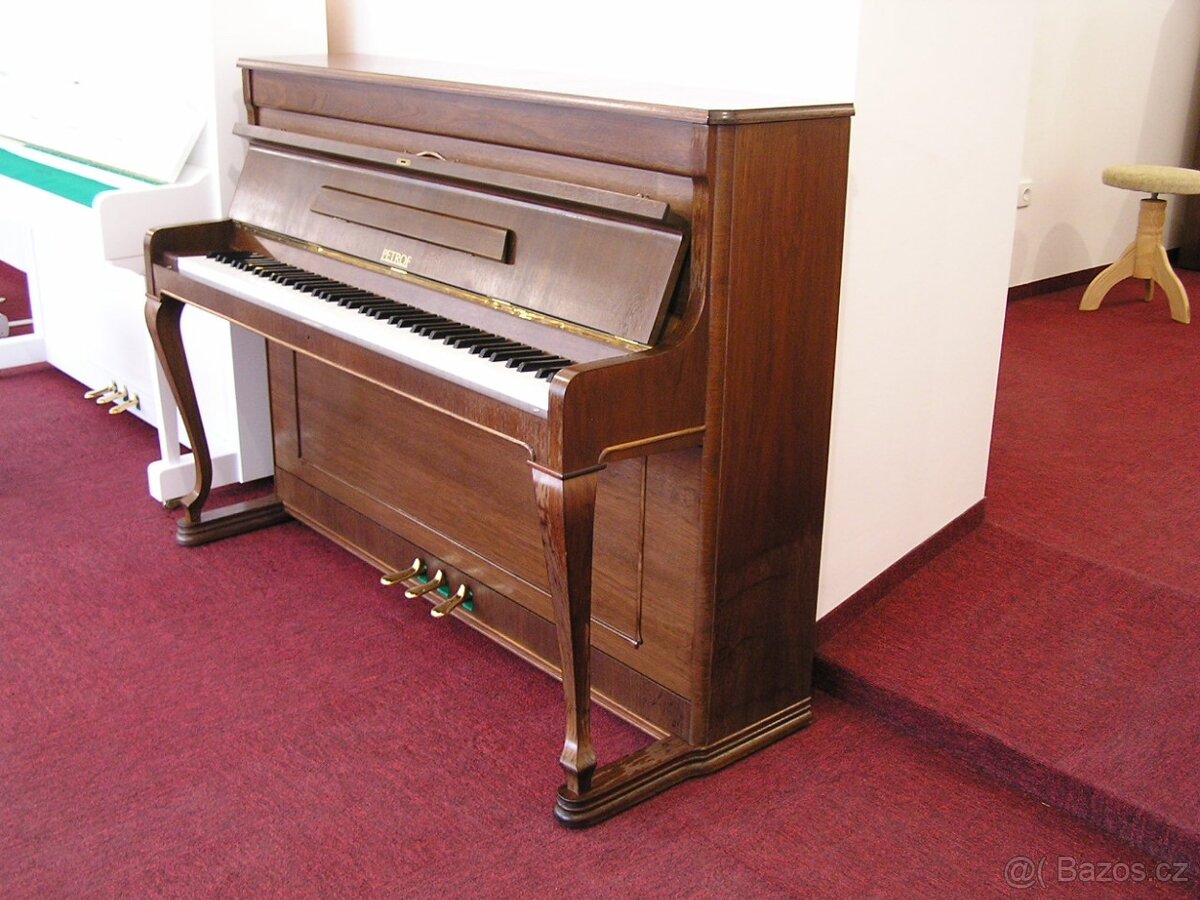 Prodám pianino Petrof mod.105 Antik - 7