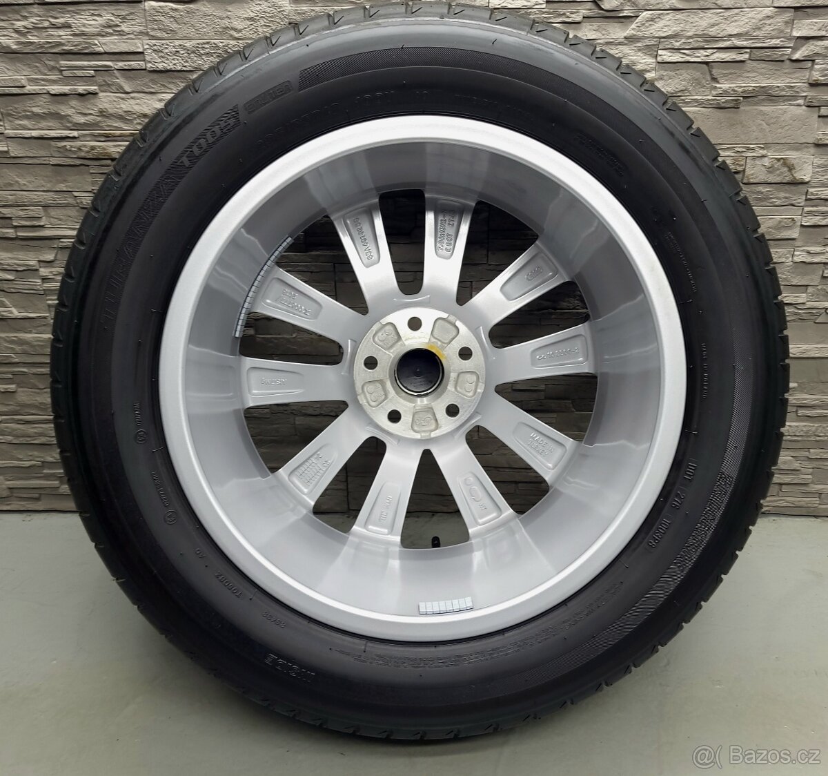 18" Originál Audi Q3 Tiguan Kodiaq 5x112 pneu Bridgestone - 7