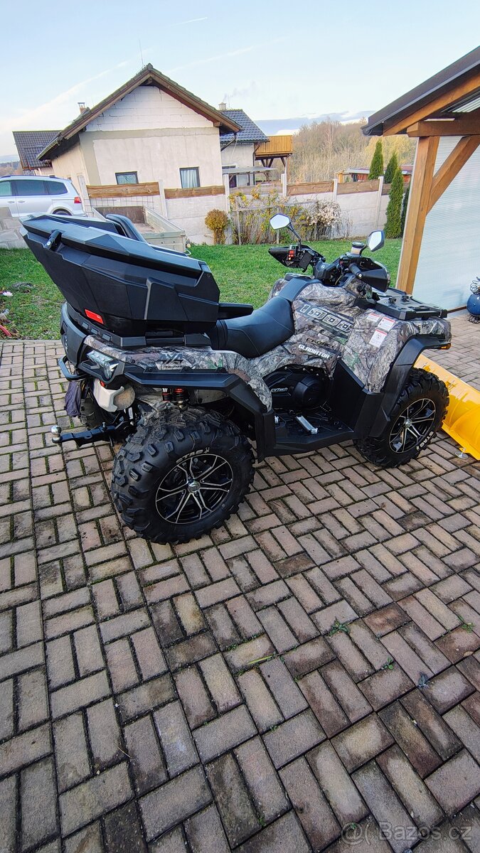 CF MOTO x1000 EPS, nová radlice na sních - 7