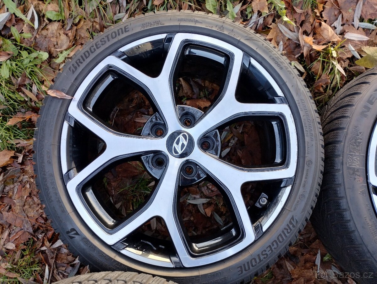 Originál ALU kola Hyundai i30N R18 + zimní pneu - 7
