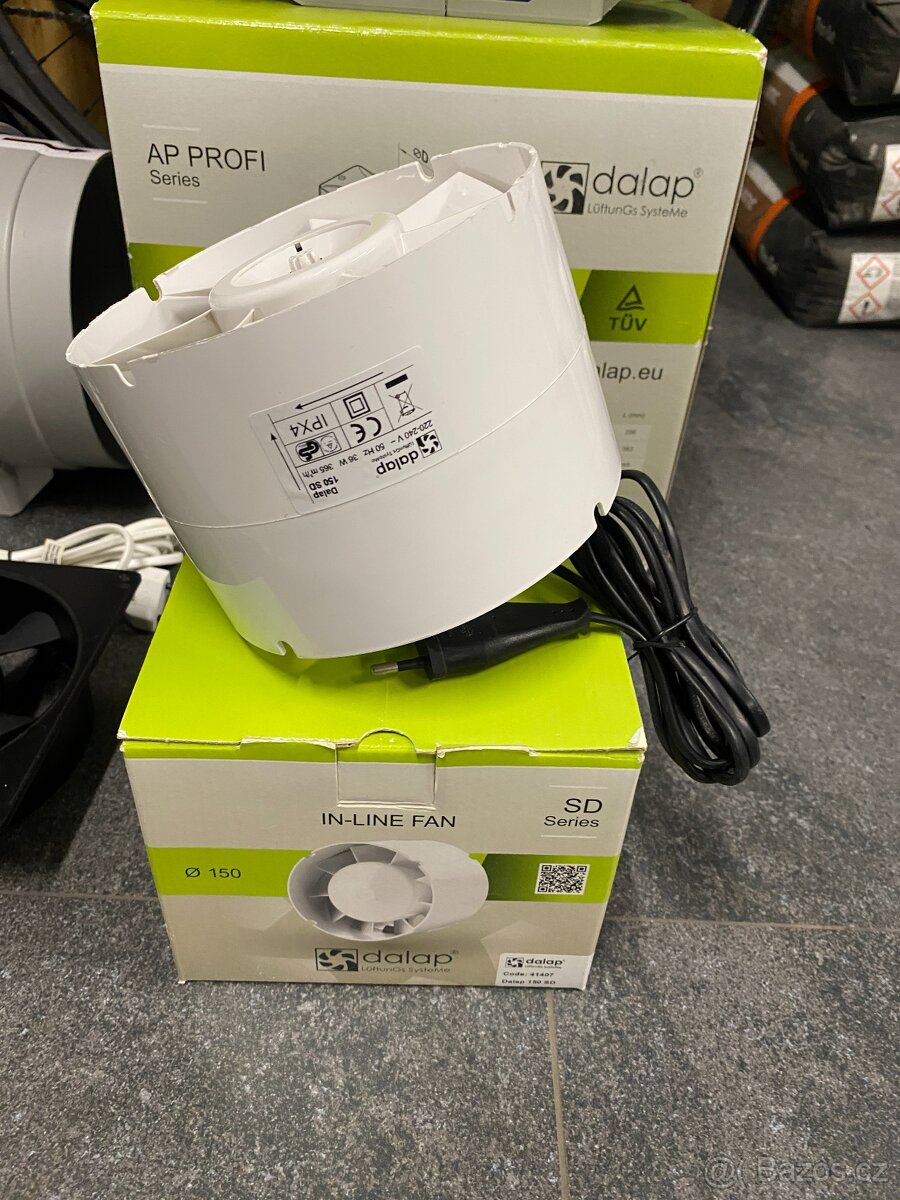 Vzduchotechnika, ventilátory, viz foto - 7