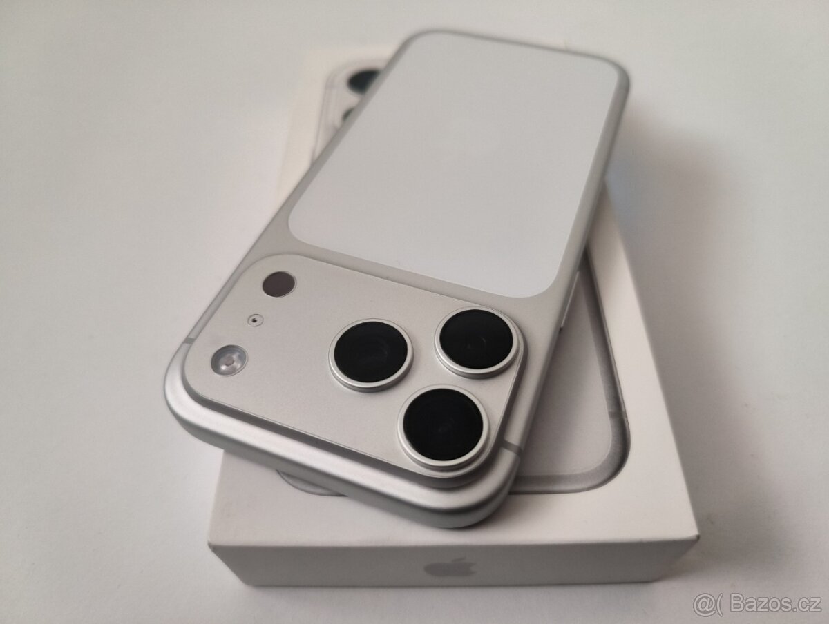 apple iphone 17 PRO 256gb Silver / Batéria 99% - 7