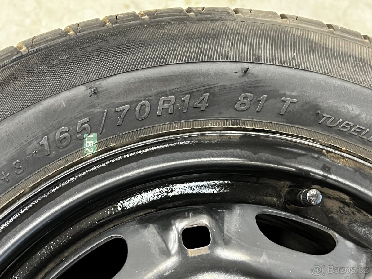 Sada letních kol ŠKODA FABIA 5x100 165/70R14 - 7
