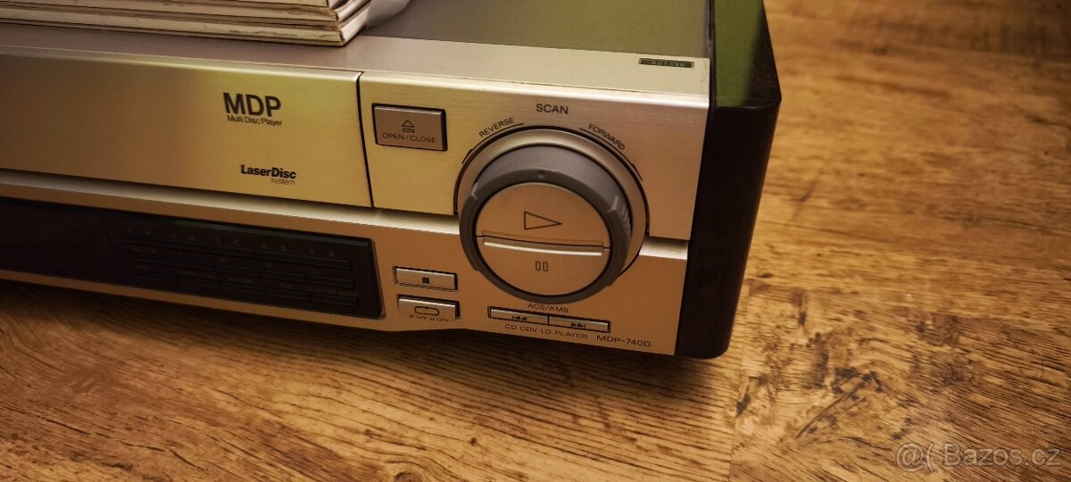 Laserdisc přehrávač Sony Mdp 740D, Champagne,čti popis. - 7