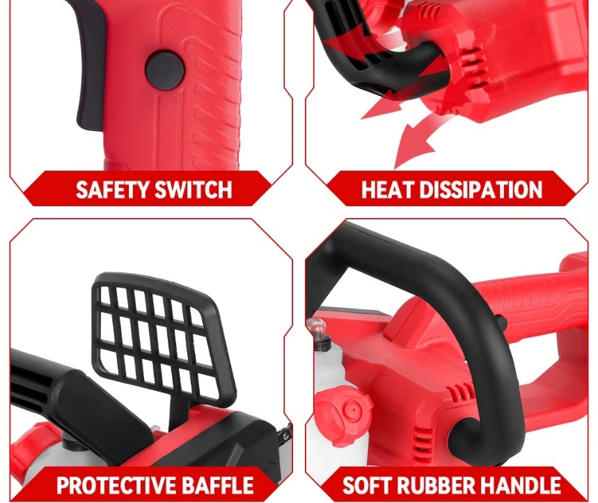 Aku řetězová pila 12" pro Makitu baterie 18V - 7