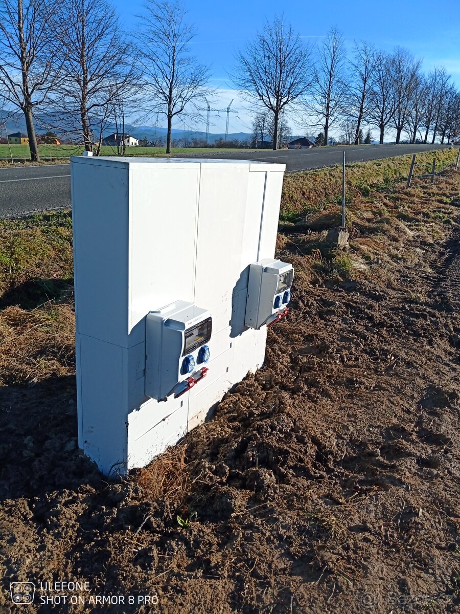 Elektroměrova skříń pro čez,připojka elektro,zásuvkova skříń - 7
