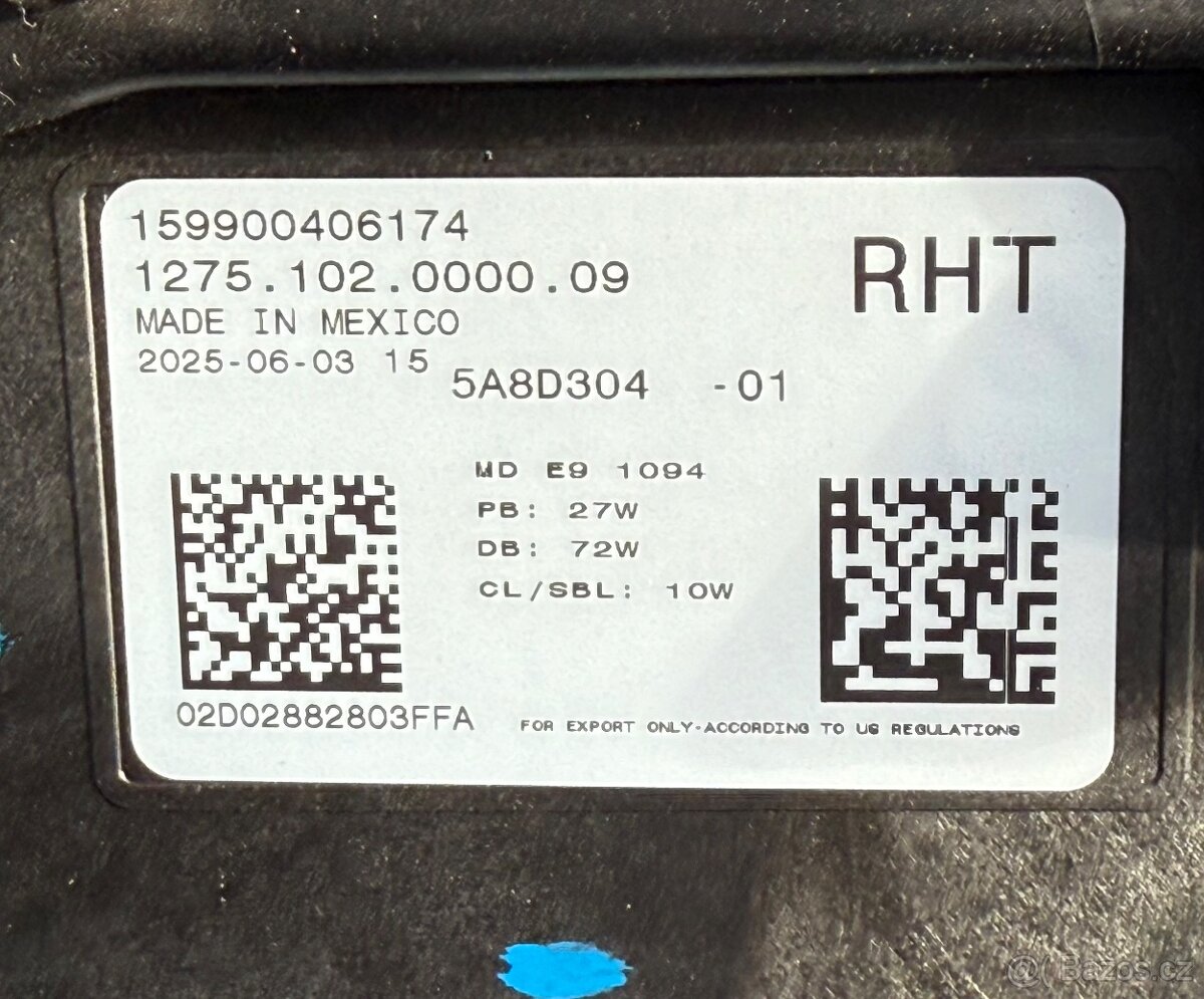 BMW X7 G07 LCI Naraznik M-paket led světlo blatnik - 7