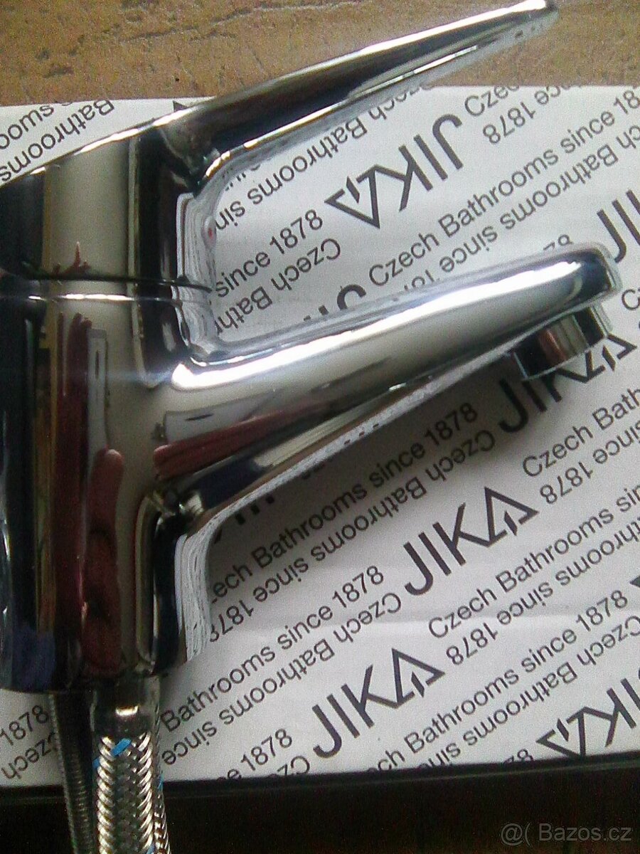 Jika Lyra Plus umyvadlová stojánková baterie s automatickou - 7