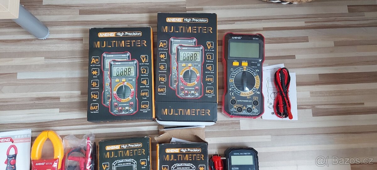 Digitální multimetry+klešťové multimetry, nové TOP. - 7