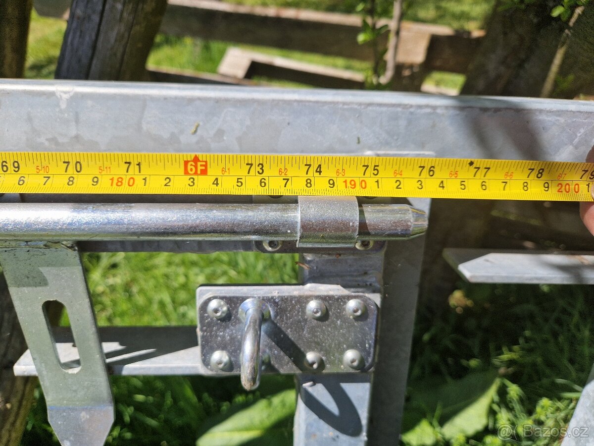 Brána dvoukřídlá 4m - 7