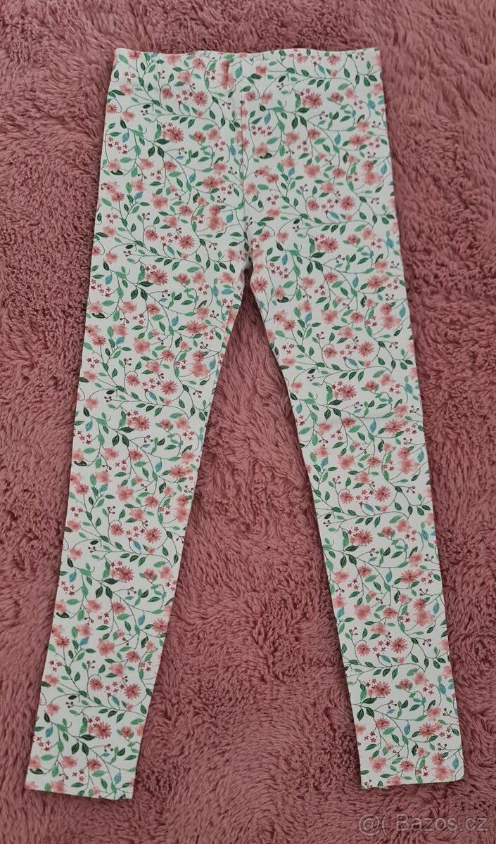 dívčí tunika a dvoje legíny PEPCO vel. 116 + zdarma triko - 7