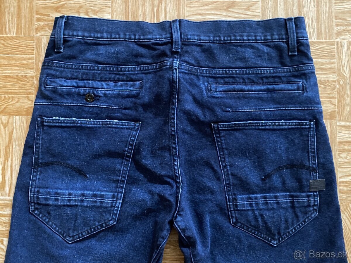 panske dzinove sortky,kratasy G-STAR RAW D-STAQ velkost W35. - 7