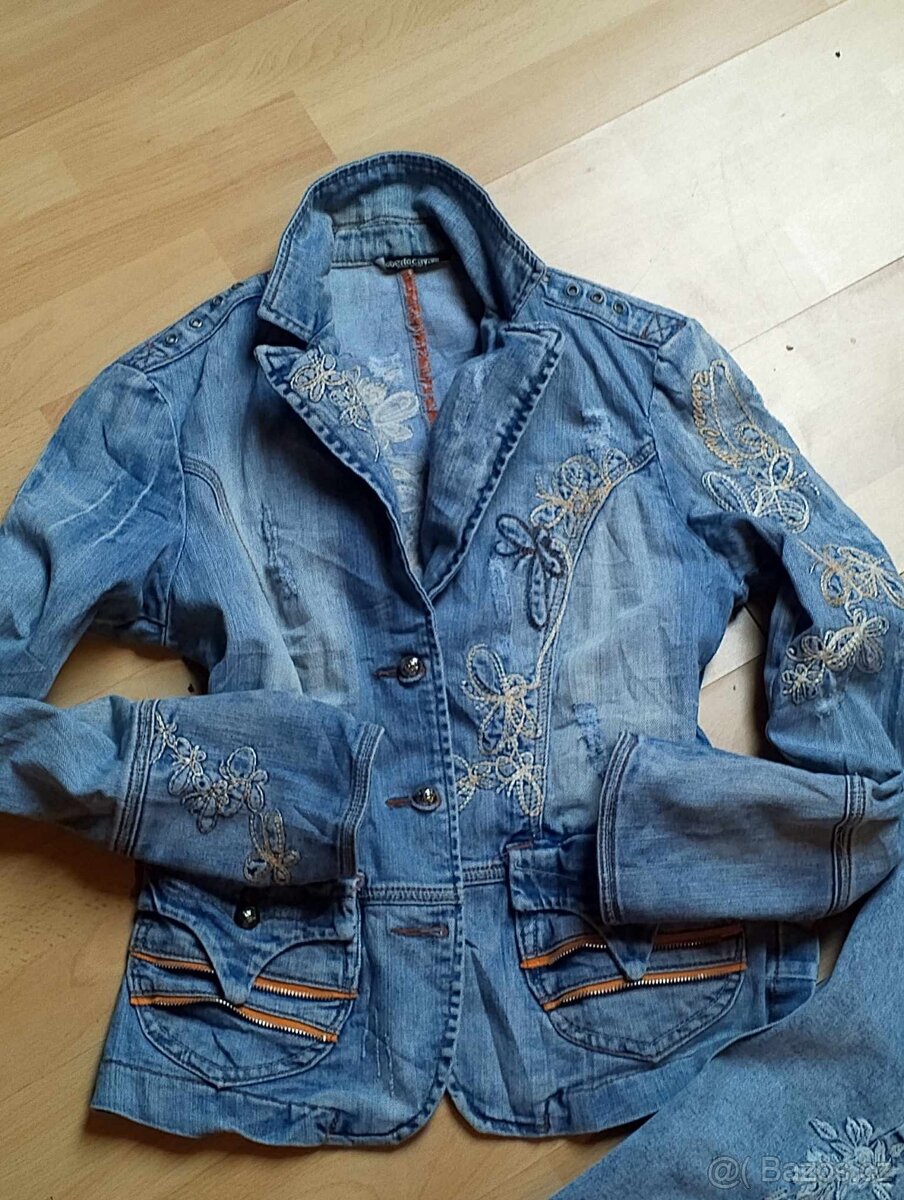 Prodloužená parka ,KABÁTEK,BUNDA PROŠÍVANÁ,RIFOVÉ BUNDY - 7