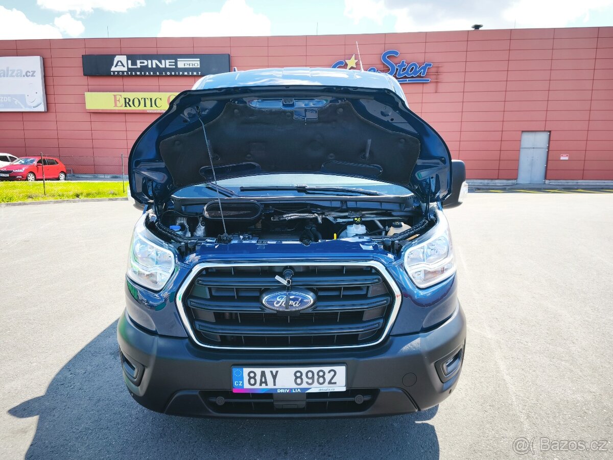 Ford Transit Mhev L2 2.0 TDi Ecoblue 96kw,9-místný,DPH,1.maj - 7