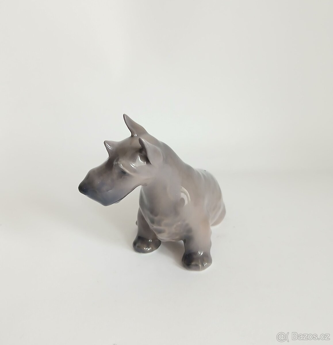 Porcelánová figurka psa - Královská Kodaň - 7